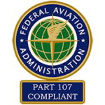 FAA, Federal Aviation Administration, drone certification logo